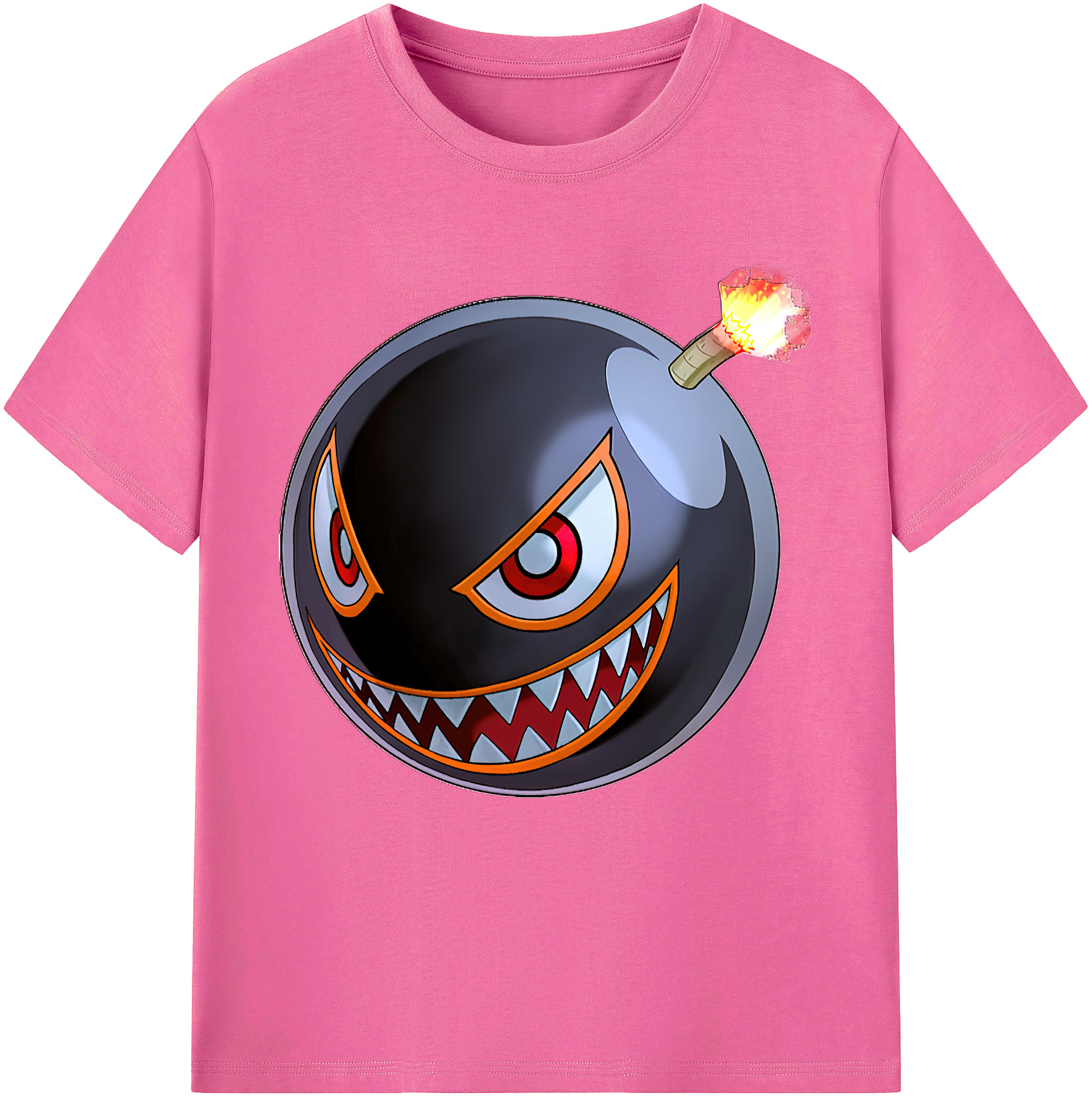 （画像用） 遊☆戯☆王 Yu-Gi-Oh! レディースカジュアルプリントTシャツ（綿100％）